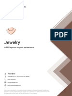 Jewelry Business Plan