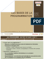 Bases de Programmation C