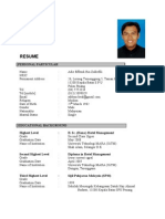 Sample Resume