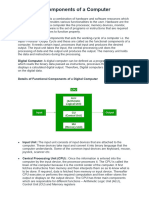 Functional Components of A Computer