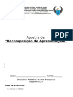 Recomposição de Aprendizagem - 6 Ano