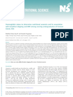 Journal of Nutritional Science: Research Article