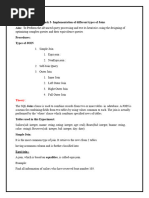 Implementation of Different Types of Joins