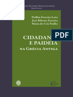 Cidadania e Paideia Na Grecia Antiga