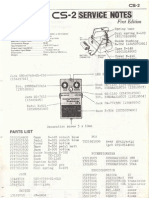 Boss CS-2 Service Notes (A)