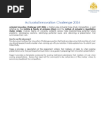 Actuarial Innovation Challenge 2024 - Challenge Question and Guidelines