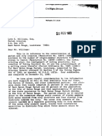 DOJ 1983 Letter