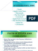 The Life of Steven Paul Jobs