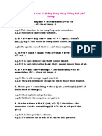 75 cấu trúc và cụm từ thông dụng trong Tiếng Anh phổ thông