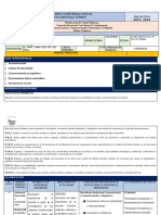 2do Planificación 9 Semanas