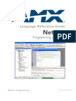 NetLinx LanguageReferenceGuide