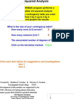 Chi Square Analysis