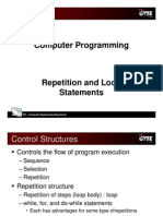 C Programming Language - Repetition