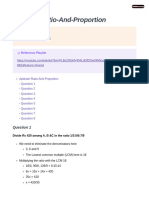 Aptitude Ratio and Proportion