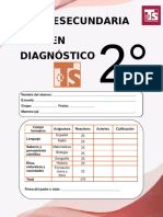 Examen Diagnóstico - Segundo Año