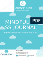 Calmer Kids Mindfulness Journal