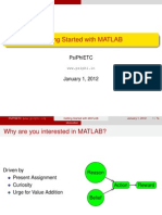 Getting Started With MATLAB: Slides