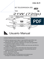 DRONE SYMA X Serie Manual Del Usuario