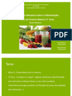 Planificação Semanal 1º CEB Alimentos