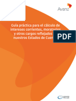 Guia para El Calculo de Intereses en Tarjeta de Credito