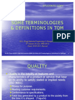 01-Terminologies & Definitions in TQM