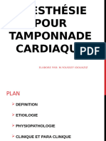 Anesthésie Pour Tamponnade Cardiaque