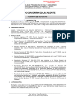 Documento Equivalente de Terminos de Referencia