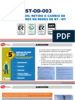 Pr-Od-003 Instalación de Conductores en Redes de BT y MT