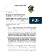 Tutela para Tumbar Investigación Del CNE Contra Gustavo Petro