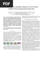 Measurements and QoS Analysis SwissQual