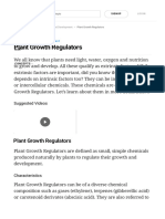 Plant Growth Regulators - Auxins, Gibberellins, Abscisic Acid, Ex