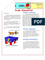 2nd Grade Newsletter November