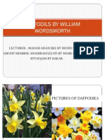 Daffodils by William Words Worth