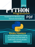 Mackay Hazel PythoMachine Learning With Pytorch and Scikit Learn A Co