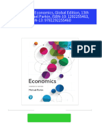 PDF Test Bank For Economics, Global Edition, 13th Edition, Michael Parkin, ISBN-10: 1292255463, ISBN-13: 9781292255460 Download