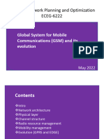 GSM and Its Evolution