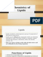 Chemistry of Lipids