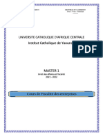 Fiscalite Des Entreprises Cours