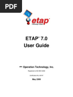 ETAP User Guide 7.0