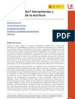 ¿Qué Es Escribir? Herramientas y Aprendizaje de La Escritura. Bernard Schneuwly