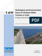 Hydrological and Environmental Issues of