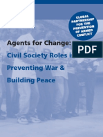 Agents For Change - Civil Society Roles in Preventing War & Building Peace - Catherine Barnes (GPPAC)