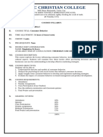 Syllabus ELEC BA 5 First Semester