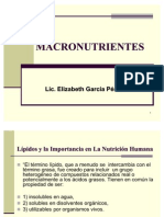 Nutrientes Básicos en La Nutrición Humana