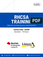 Linux Training: Master RHCSA On RHEL-9 With Comprehensive Certification