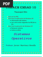 Definicion de Las IRQ y DMA, Ion de Sistema, Aplicacion de Windows XP, Como Se Restaura y Utiliza