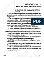 Reglas Parlamentarias - Manual de Procedimientos INPM