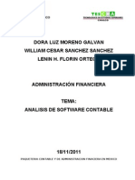 Informe de Software Contable