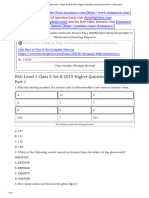 IMO Level 1 Class 5 Set B 2019 Part 1