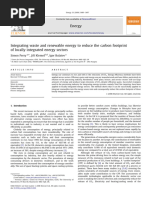 2008integrating Waste and Renewable Energy To Reduce The Carbon Footprint of Locally Integrated Energy Sectors